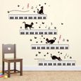 ufengke Adhesif Stickers Muraux Lettres Animaux Decoration Autocollant Mural Texte pour Chambre B/éb/é Enfants Salon