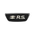 Pour R.S. le noir - Garniture D'emblème De Volant De Voiture, Accessoires Pour Renault Megane 4 Scenic Talism-0