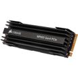 Corsair Disque SSD MP600 PRO LPX 2TB M.2 NVMe PCIe Gen. 4 x4 - Optimisé pour PS5 (CSSD-F2000GBMP600PLP)-0