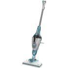 BLACK + DECKER BLACK & DECKER - - Balai vapeur filaire - 11 en 1 - 1600 W - réservoir 500ml (dure 20min) - SteamMitt - blanc/turquoise - BHSM166DSM