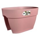 ELHO - Pot de fleurs - Vibia Campana Flower Bridge 40 - Rose Poussière - Balcon extérieur - L 26 x W 39 x H 22 cm