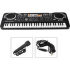 MOGOI Piano pour enfants multifonctionnel Clavier de 61 touches avec Microphone