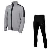 Survetement Jogging Enfant Nike Dri-Fit Gris - Mixte - Multisport - Veste et pantalon zippés et poches ouvertes