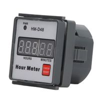 XIG - Compteur horaire Affichage numérique 0‑999.99h Minuterie Compteur horaire AC 220V