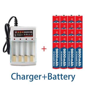 CHARGEUR DE PILES 1.5VAA9800 20 VOITURE-Batterie alcaline Rechargeab