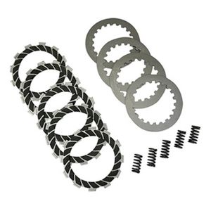 Kit Disques D'Embrayage Racing EVOK Pour Gilera 50 SMT (2013-2017) - 4 Disques Acier + 5 Disques Kevlar + 5 Ressorts