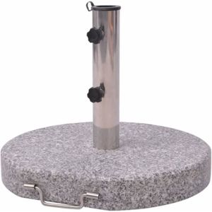 DALLE - PIED DE PARASOL Pied de parasol en granit 30kg [58]