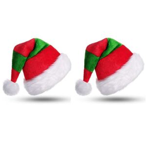 BluVast Bonnet de Noel, Bonnet Noel Enfant, 3 Pièces Bonnet de Noel  Lunettes de Noel pour Adulte Enfant, Costume Déguisement de Père Noel  Accessoires