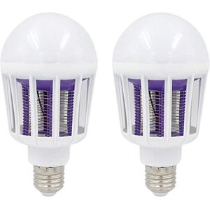 AMPOULE - LED YONGQING Pack de 2 ampoules LED ampoule anti-moustique 220v 110v E27 9w lampe anti-moustique électronique pour éclairage domest A246