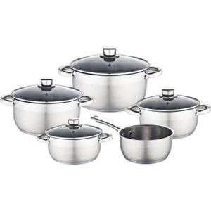 Ensemble de Batteries de Cuisine Inox Mirage 41 Piéces - Vente en L