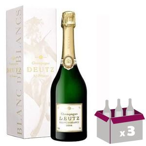 CHAMPAGNE Champagne Deutz Blanc de blancs 2016 - Lot de 3