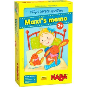 JEU SOCIÉTÉ - PLATEAU Haba jeu de réflexion Mes premiers jeux Maxi's mem