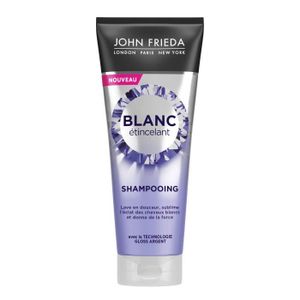 MASQUE SOIN CAPILLAIRE JOHN FRIEDA Shampooing Blanc étincelant - 250 ml