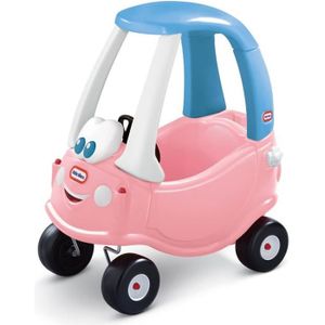 VEHICULE PORTEUR Little Tikes - Cosy Coupe Princesse - Voiture pour enfant - Portes fonctionnelles - Plancher à retirer & 1 klaxon - 18 mois