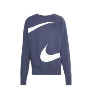 NIKE SWEAT CREW CLUB ROUGE/BLANC - SWEAT HOMME