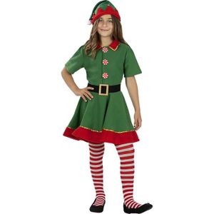 HONMOK Ensemble Noël Déguisement Lutin pour Enfant Costume Elfe