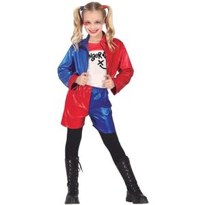 DÉGUISEMENT - PANOPLIE Déguisement enfant Harley Quinn Suicide Squad - Batman - Rouge - 5/6 ans