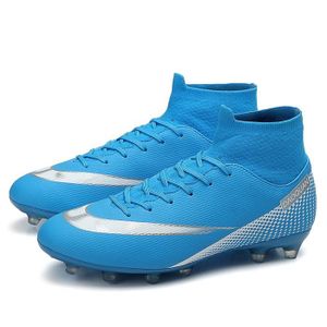CHAUSSURES DE FOOTBALL Chaussures de football - VITATA - Enfants - Cuir PU - Semelle antidérapante - Vissées AG