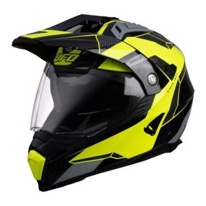 Casque de moto Predator, homologué DOT, cheveux tressés, visage ouvert,  casque de motocross à LED – Lumineux - Cdiscount Auto