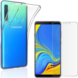 FILM PROTECT. TÉLÉPHONE Coque Samsung Galaxy A9 2018 A920 - Silicone Trans