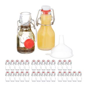 Bouteilles de potion en plastique colorées 3pcs
