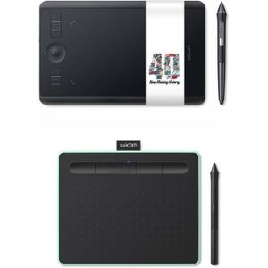 TABLETTE GRAPHIQUE Intuos Pro Small + Intuos Small Bt Gratuit, Pistac