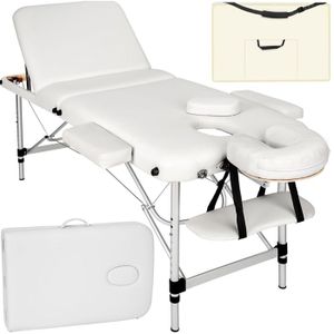TABLE DE MASSAGE - TABLE DE SOIN TECTAKE Table de massage portable pliante à 3 zone