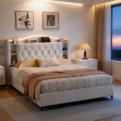 ZYLOYAL10 Lit pour enfant rembourré, 140 x 200 cm, avec sommier à lattes et dossier, lit pour fille, en forme de couronne, rose (matelas non inclus ZYLOYAL10 Lit pour enfant rembourré, 140 x 200 cm, avec sommier à lattes et dossier, lit pour fille, en forme de couronne, rose (matelas non inclus