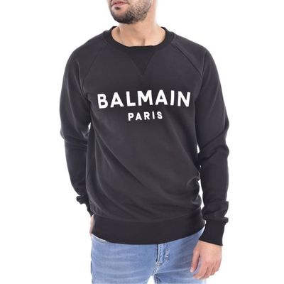 Sweat fin iconique Balmain Homme Noir Cdiscount Pret a Porter