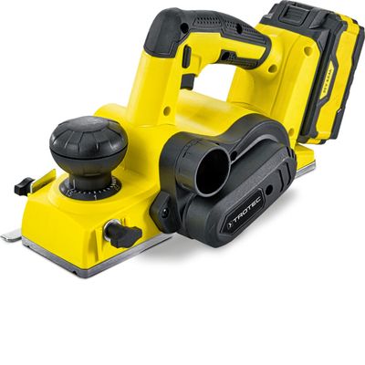 Rabot Avec Poignée Réglable Softgrip Rabot électrique TROTEC PPLS 10-750 - 750W, Profondeur 3mm, Semelles Aluminium Rabot Profondeur 3mm Lames Carbure