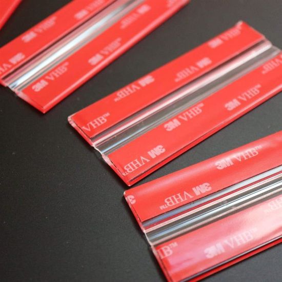 Lot De 4 Charnières Flexibles à Profil Bas - Longueur 100 Mm - Pour Meubles, Projets DIY