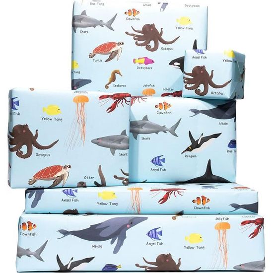 Papier Cadeau Motif Animaux Ferme (mouton) - Lot De 6 Feuilles 50x70 Cm - Avec Autocollants, FSC, Pour Anniversaire Papier Cadeau Teckel Papier Cadeau Motif Animaux Ferme (mouton) - Lot De 6 Feuilles 50x70 Cm - Avec Autocollants, FSC, Pour Anniversaire Papier Cadeau Teckel