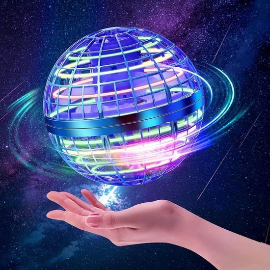 Boule volante pour enfants Télécommande Jouet Contrôlé à la main Mini Drone Lumi
