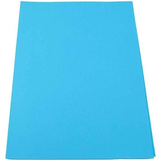Papier Couleur Jaune A4 - 80 G/m² - Lot De 50 Feuilles - Pour Arts Créatifs Et Bureau