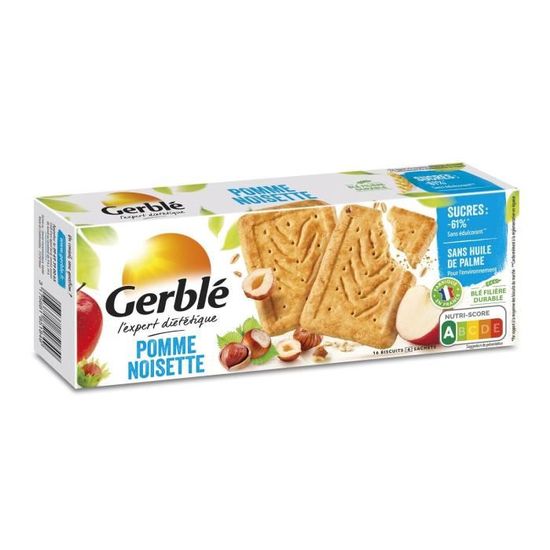 Biscuits Pomme Noisette 230 G Gerble Cdiscount Au Quotidien