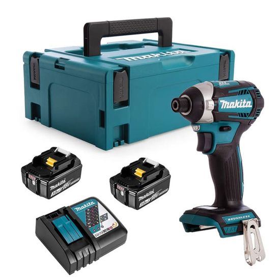 Visseuse à Chocs Makita 18V LXT 140 Nm – 2 Batteries 5,0 Ah – Coffret MAKPAC – Modèle DTD157RTJ - 7