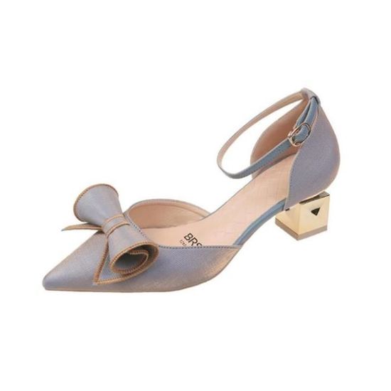 Escarpins Just Cavalli En Cuir Bleu - Talon 10,8 Cm (4,25"), Taille US 9 / IT 39, Neufs Sans Boîte