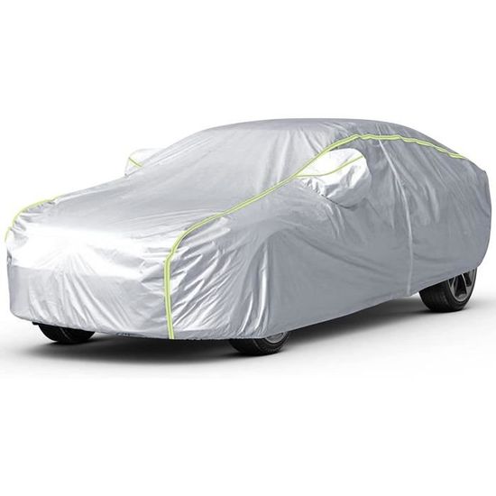 Housse De Voiture Extérieure PENIKOKO Taille XL (540x175x120 Cm) - Imperméable, Anti-UV, Respirante