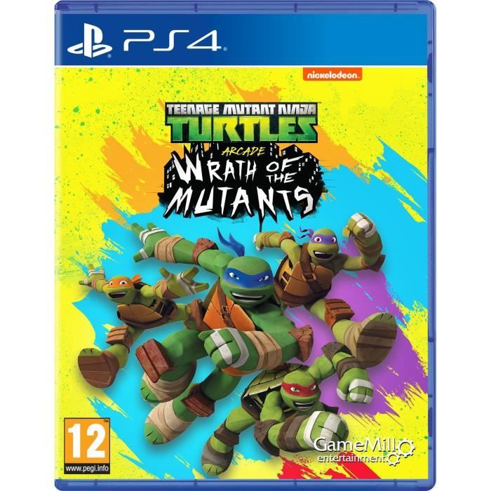 Teenage Mutant Ninja Turtles Wrath of the Mutants - Jeu PS4