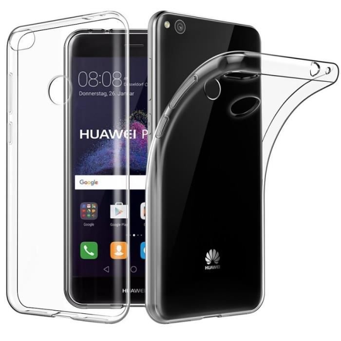 Coque silicone gel transparente pour Huawei P8 Lite 2017