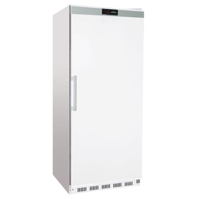 Armoire froide positive blanche 1 porte pleine - 600 L