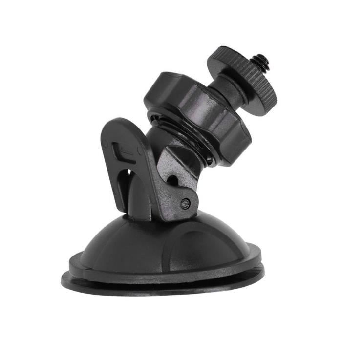 EJ.life Support de ventouse de voiture Adaptateur de support de pare-brise à vis 1/4 pouces pour support de ventouse pour caméra