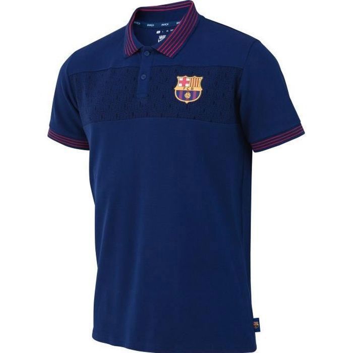 Polo BARCA - Collection officielle FC BARCELONE - Homme