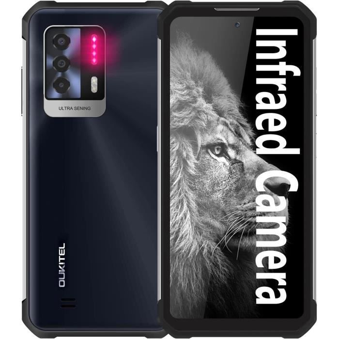 Téléphone Incassable OUKITEL WP17 Smartphone 21MP+64MP 128Go+8Go(SD 256Go) 8300mAh 6.78\