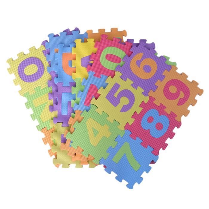 36 pièces Nombre Alphabet EVA Tapis En Mousse Enfants Puzzle De Sol Chambre TAPIS DE SOL - TAPIS DE GYM - TAPIS DE YOGA