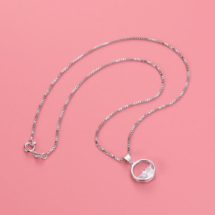 Collier femme élégant brillant Style coréen cou chaîne collier pour la Saint-Valentin CHAINE DE COU VENDUE SEULE