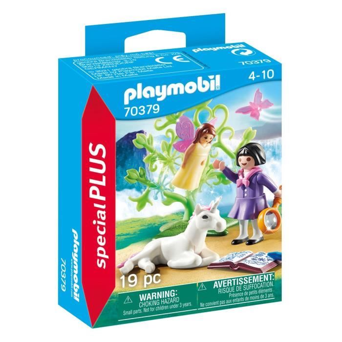 PLAYMOBIL - 70379 - Petite fille et fée