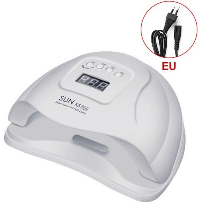80W 12LED Lampe UV LED Sèche Ongles de lumière LED avec minuteur, capteur pour séchage des ongles Kit ongles et des orteils