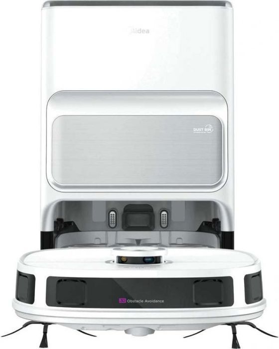 Aspirateur robot - Midea - V12 - Auto-nettoyage - 5000 Pa - 5200 mAh - Blanc - Midea