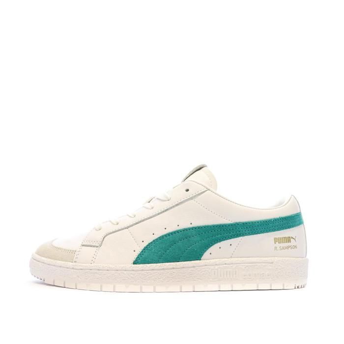 Puma Baskets Blanches/Vertes Homme Puma Ralph S 70 Lo Prm